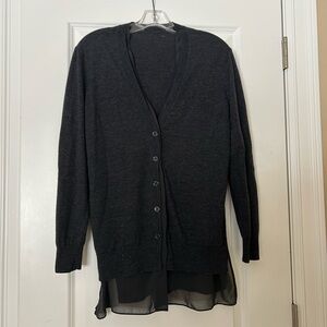 Classic Black Women's Cardigan Sweater